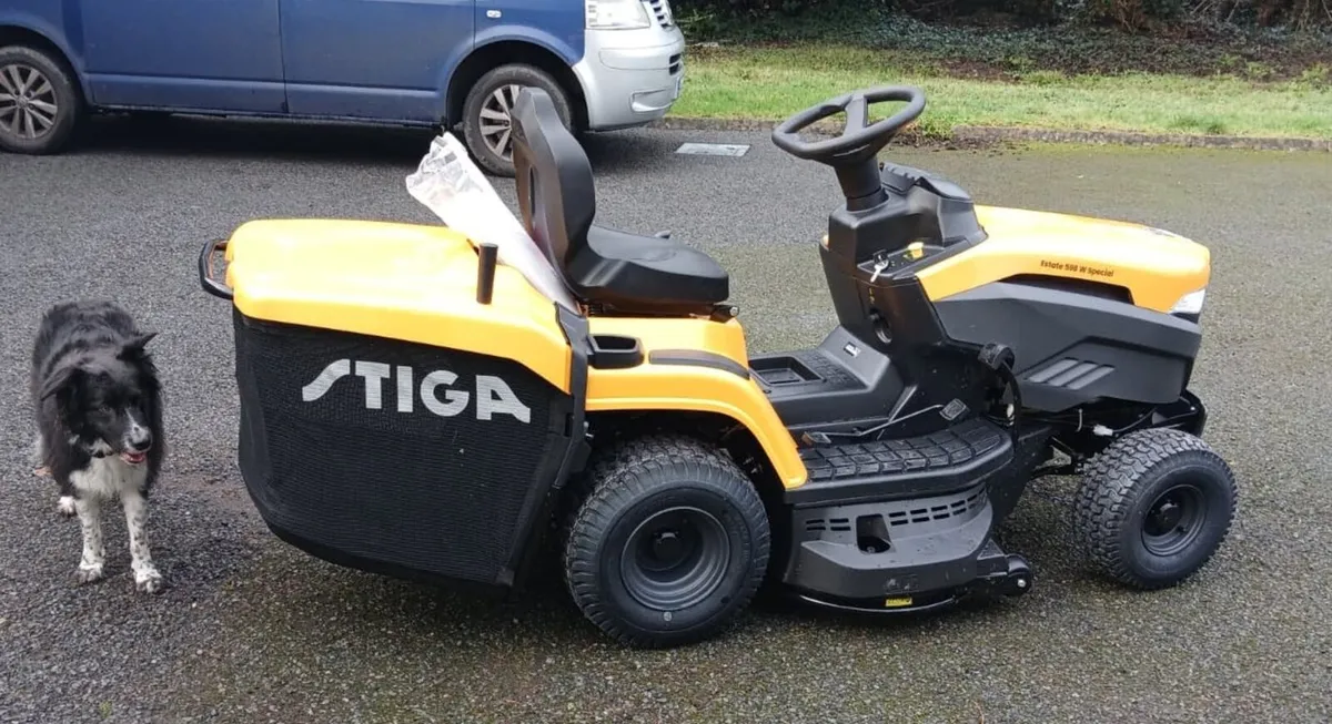 New Ride on Mower. Stiga Honda - Image 2