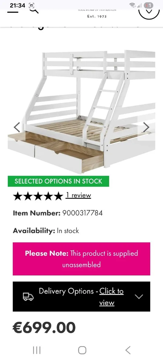 Bunk bed - Double and Single - Image 2