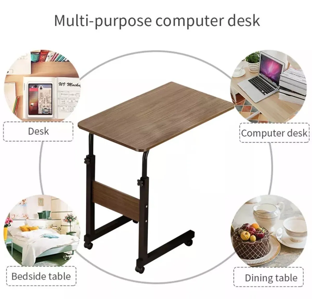 NEW Multi-Purpose Study Desk Over Bed Table - Image 1