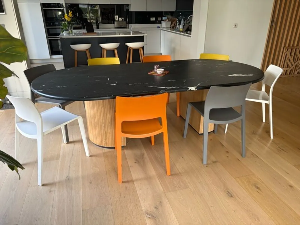 6x Arper Juno Dining Chairs - Image 1