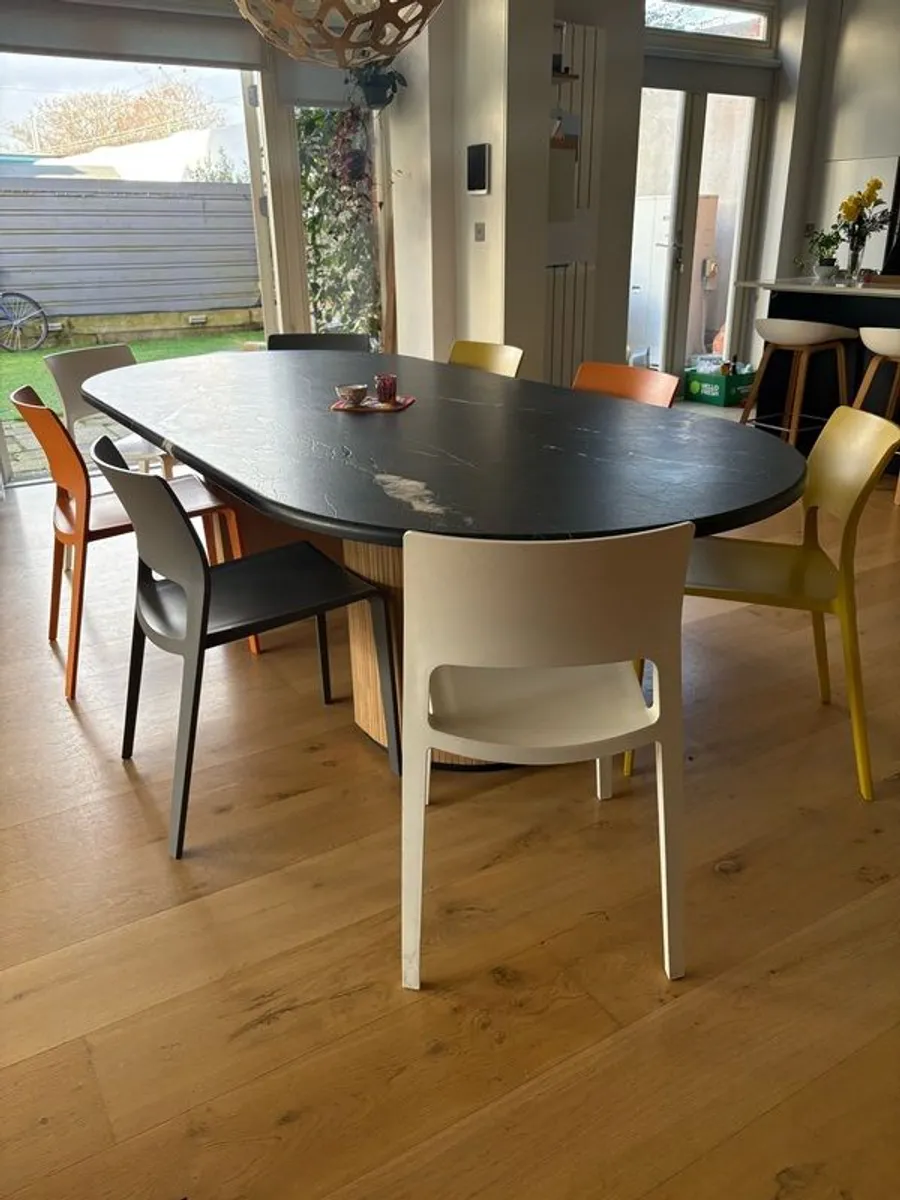 6x Arper Juno Dining Chairs - Image 2