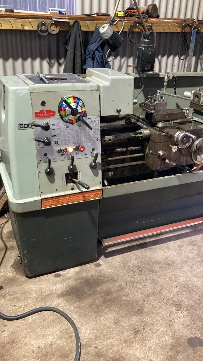 Colchester Triumph 2000 lathe - Image 1