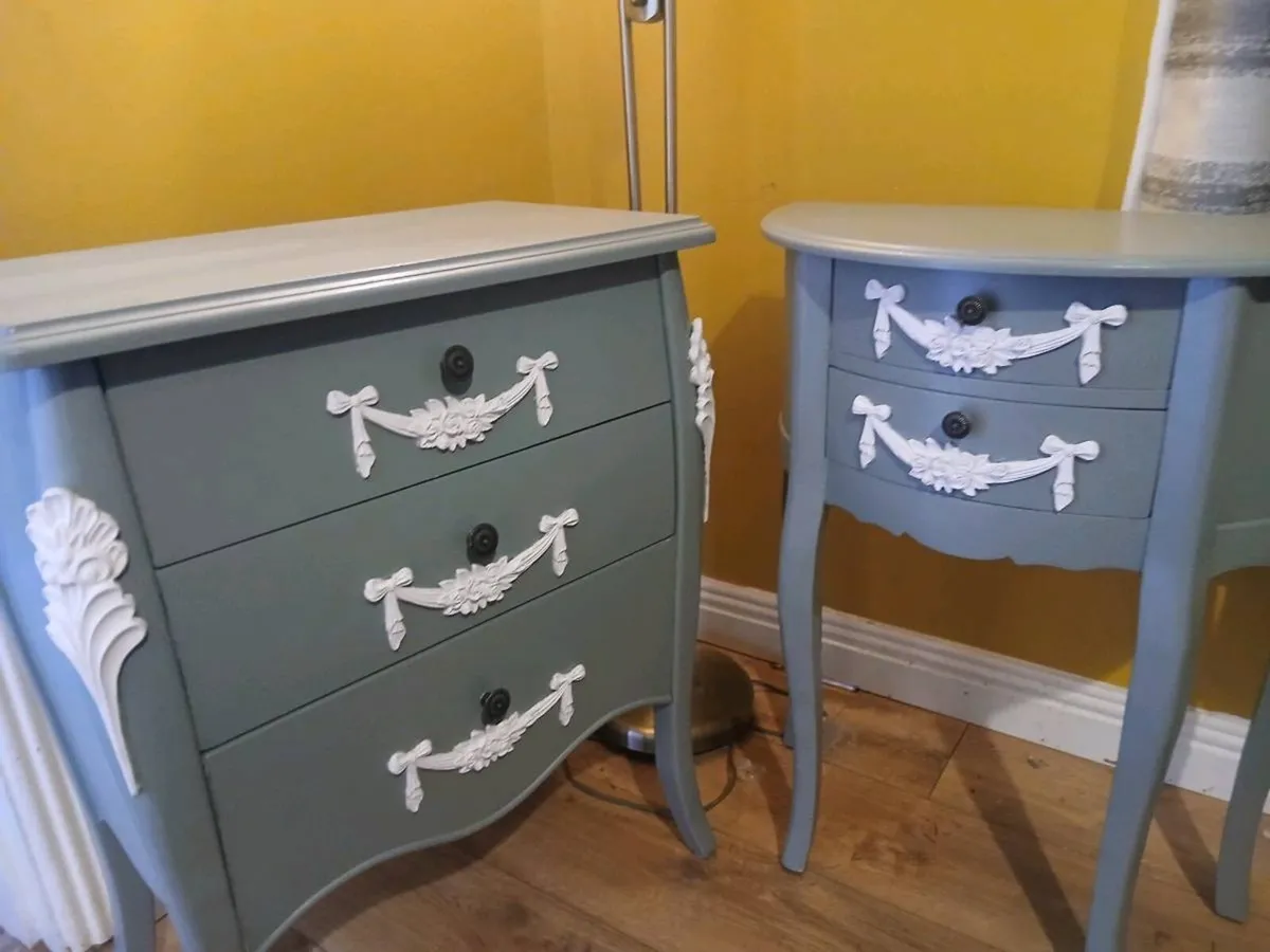 Chest of Drawers and Side Table - Image 1