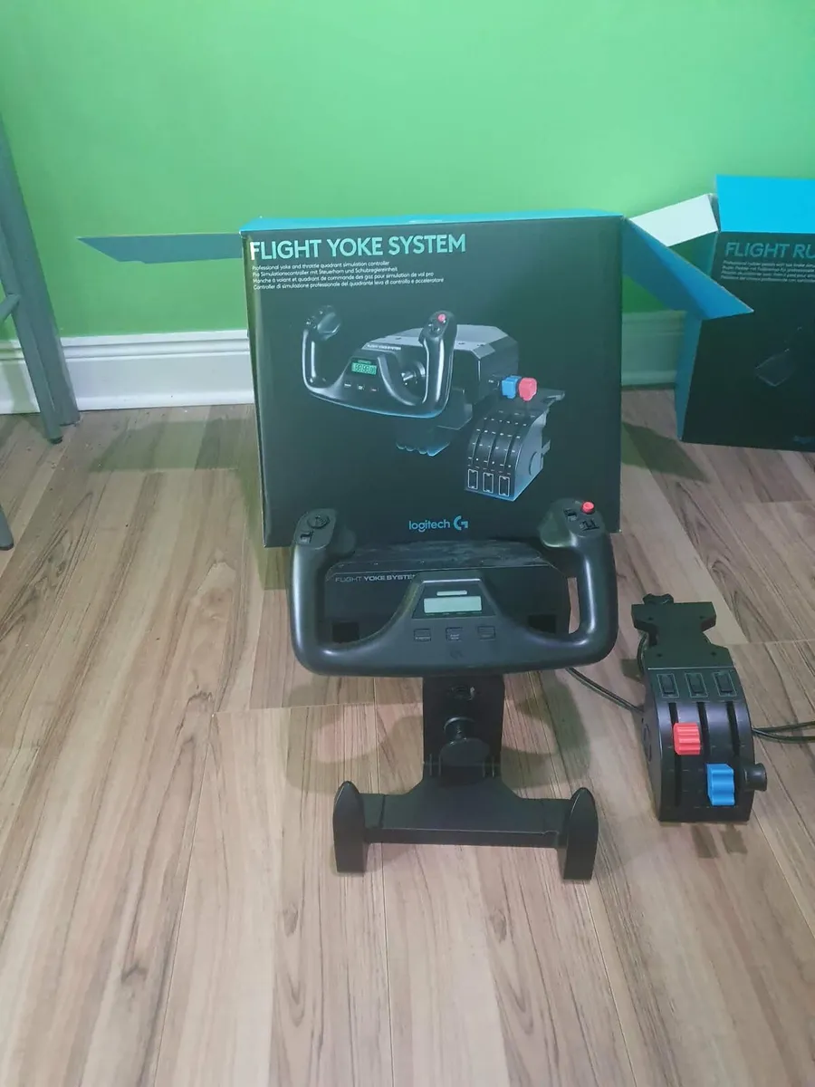 Flight Yoke and pedals for PC - Image 3