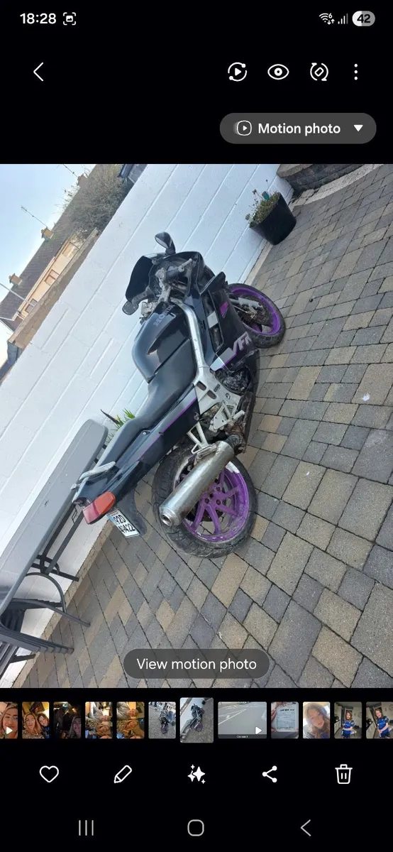 1992 Vfr 759 honda for breaking - Image 1