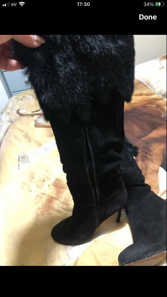 Ladies Dune knee boots size 5 €25 - Image 2