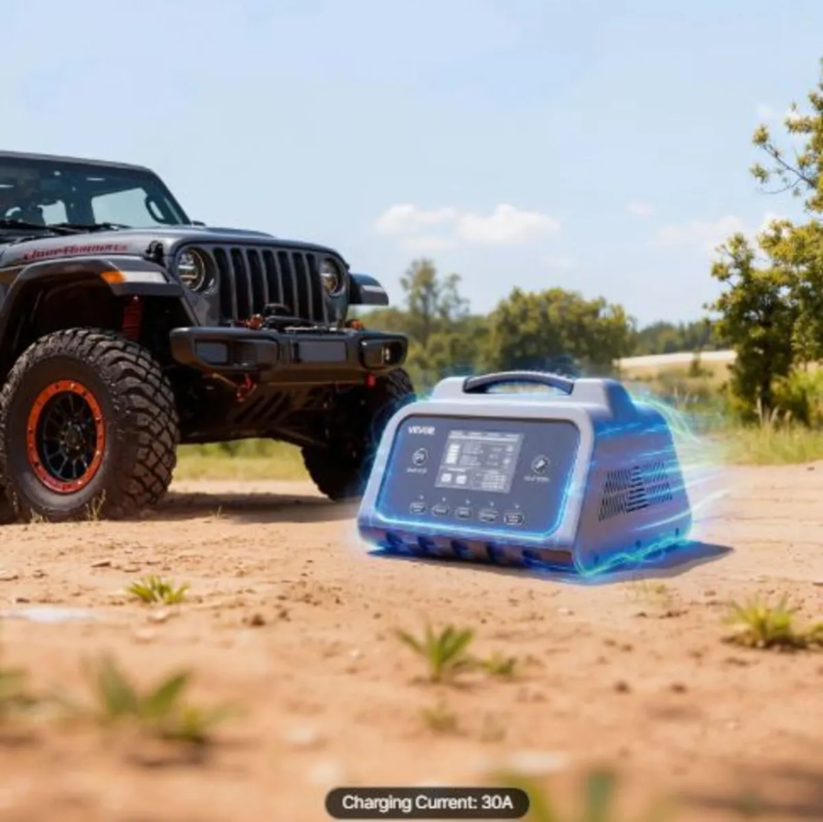 Smart Battery Charger, 30A,6V 12V 24V LiFePO4 Lead - Image 4