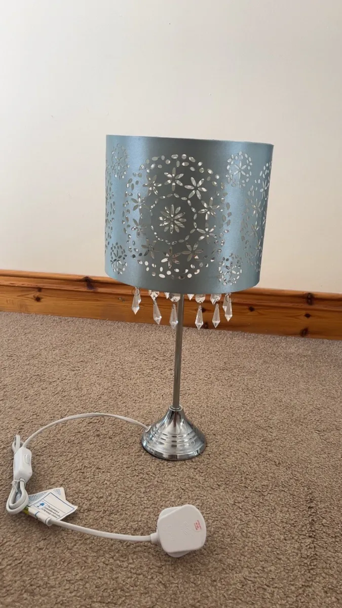 Lamp and shade - Image 2