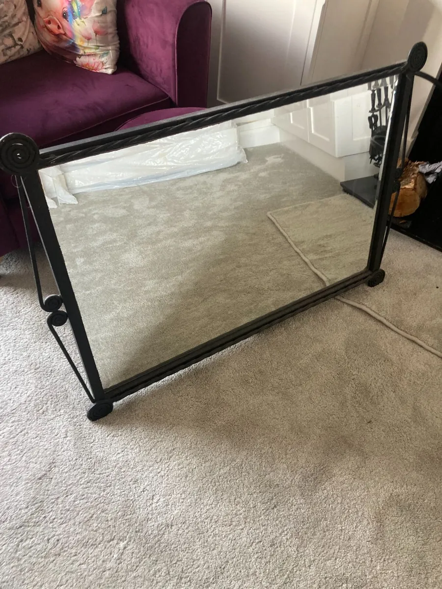 Wrought Iron Mirror - Image 2