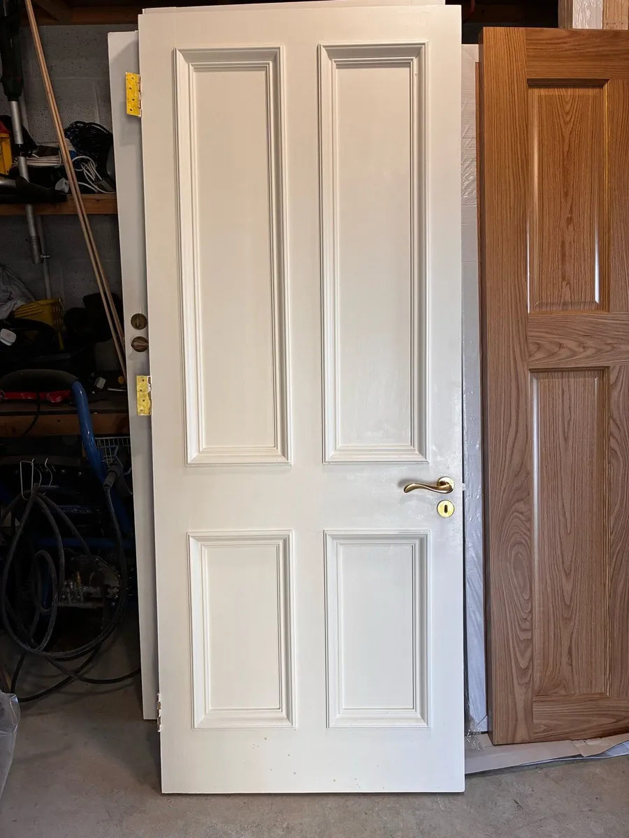 FREE to take away. Solid pine painted doors - Image 1