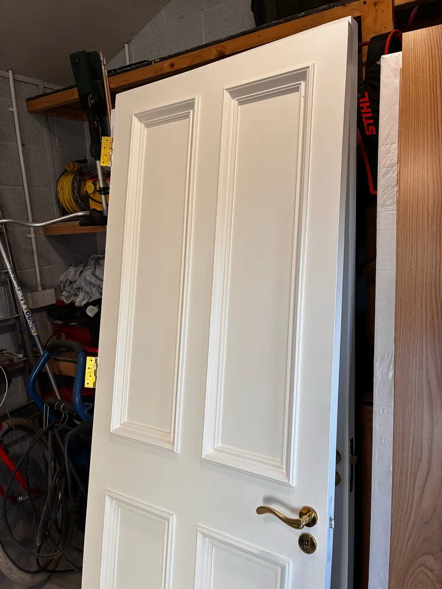 FREE to take away. Solid pine painted doors - Image 2