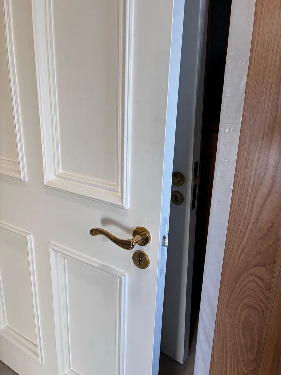 FREE to take away. Solid pine painted doors - Image 3