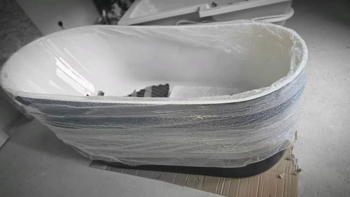 Bathtub Blue Milano Overton - Regal Blue Modern Fr - Image 3