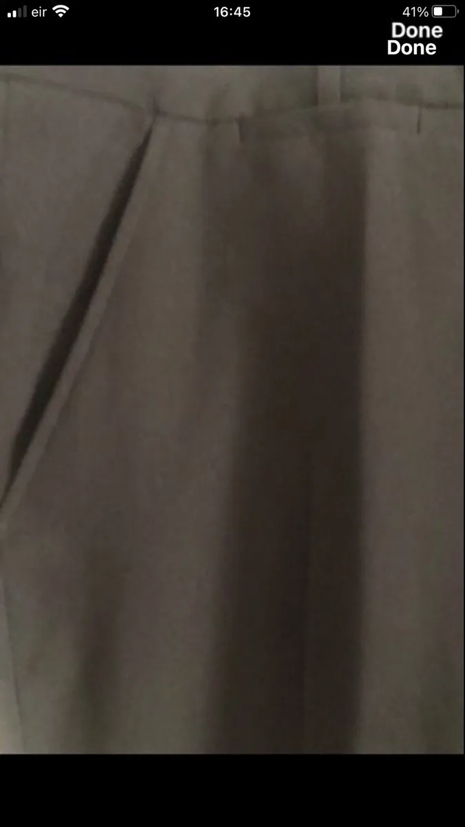 Mens black trousers W38”xL29” €10 - Image 2