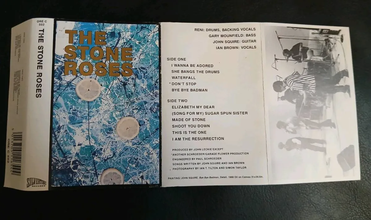 STONE ROSES CASSETTE - Image 3