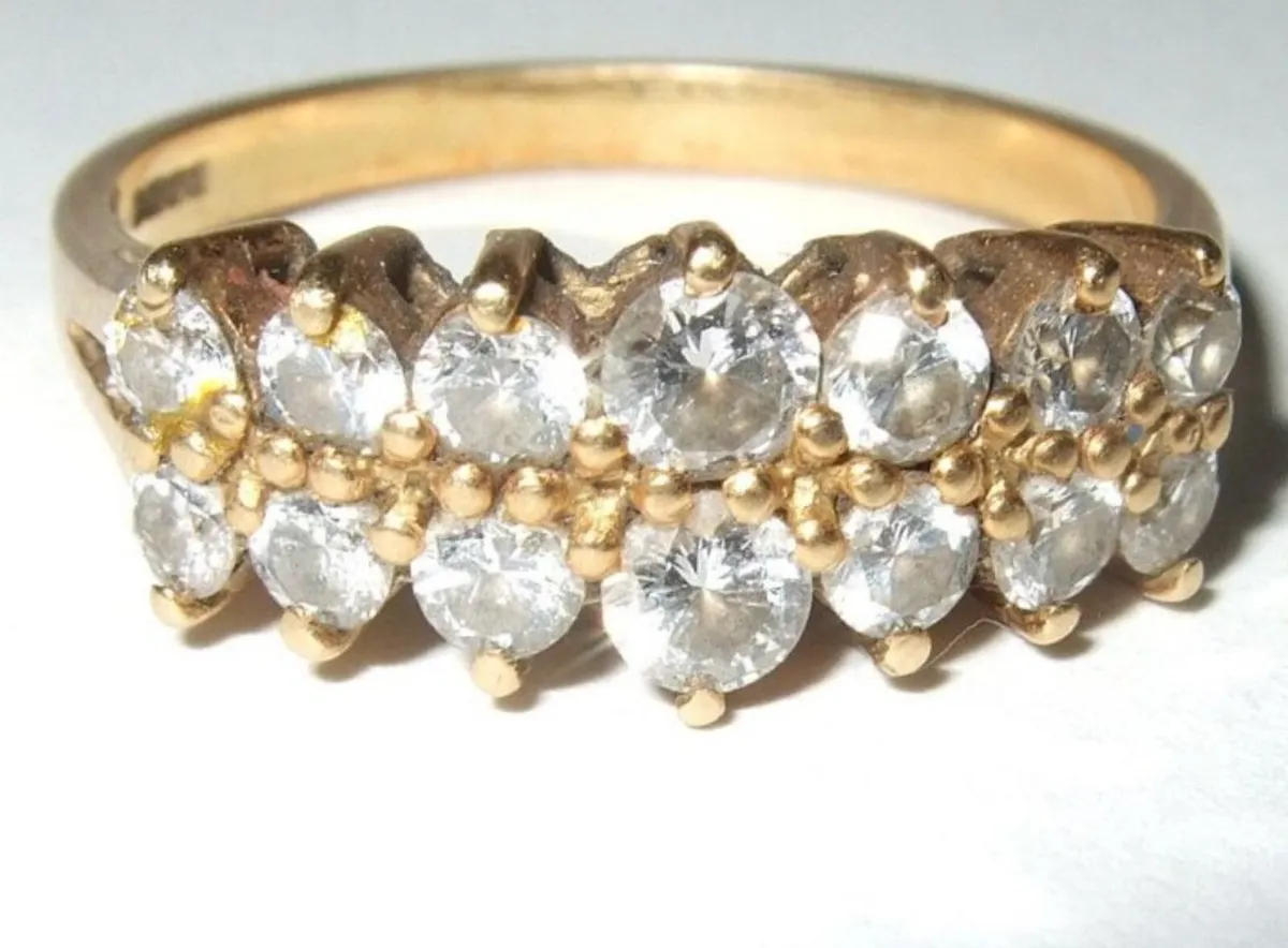 Vintage 18ct Gold & Diamond Ring - Image 1
