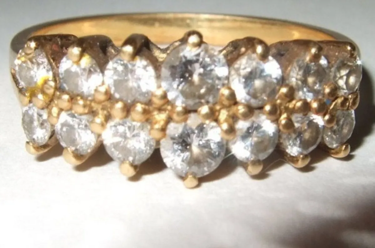 Vintage 18ct Gold & Diamond Ring - Image 4