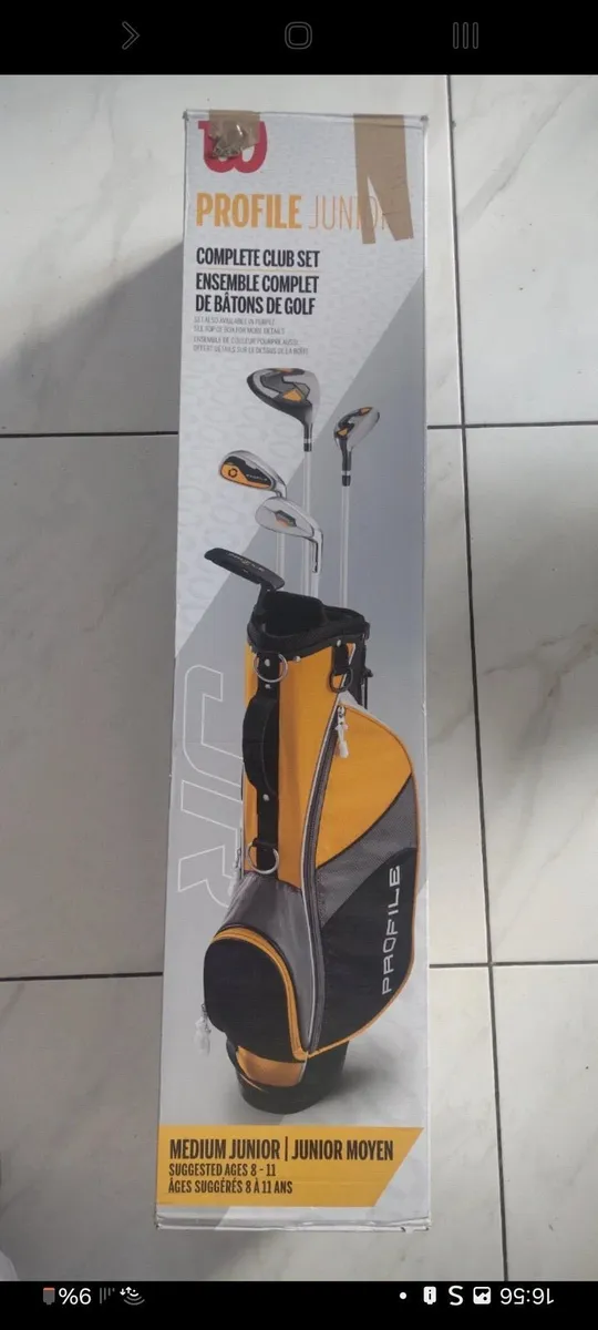 Wilson golf junior complete  set: 6 items - Image 1