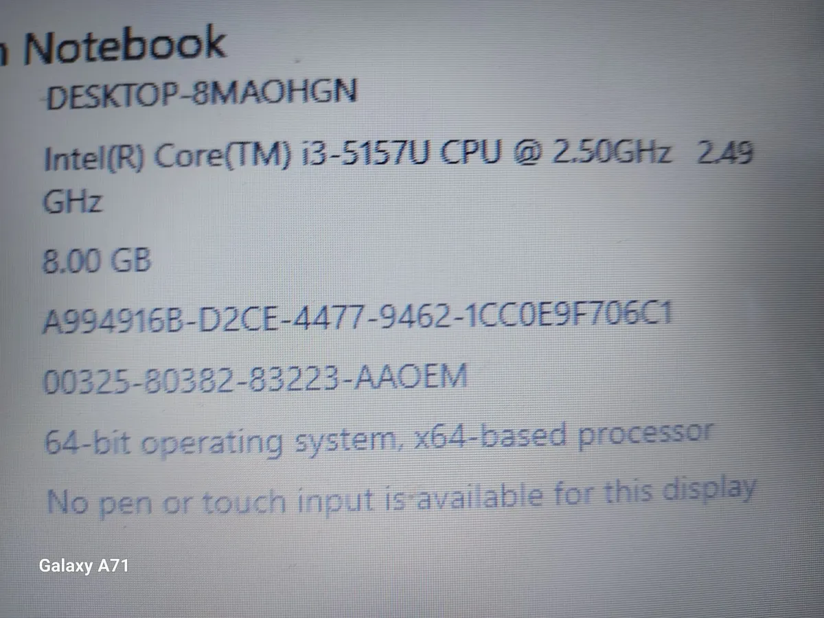 HP Pavilion Laptop, 8GB Ram, 1 Terrabyte HDD Win10 - Image 4