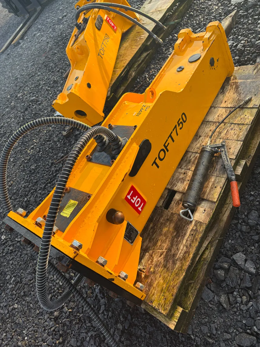 Unused Toft 750 rock breakers suit 7-10t digger - Image 3
