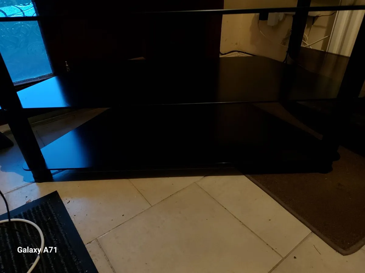 Tempered Glass TV Table - Image 2