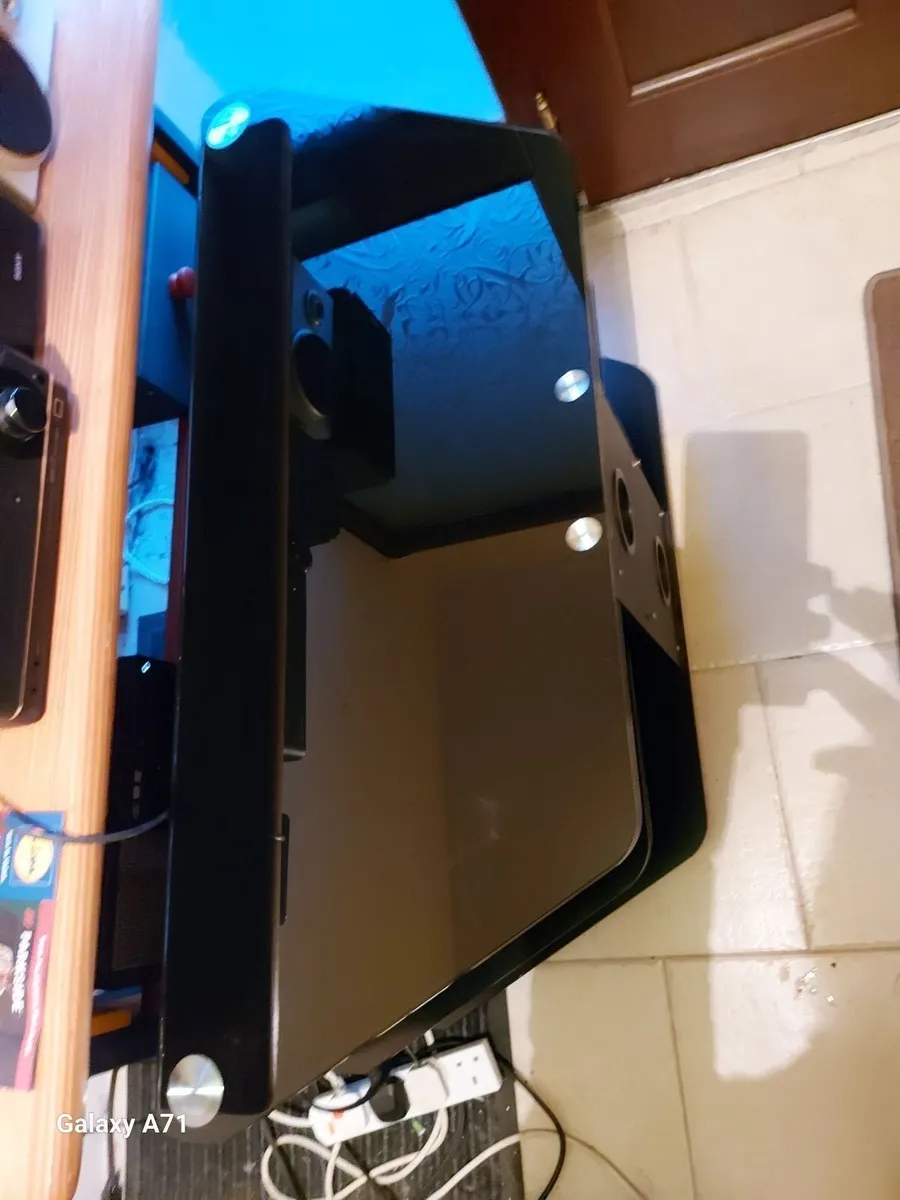 Tempered Glass TV Table - Image 4