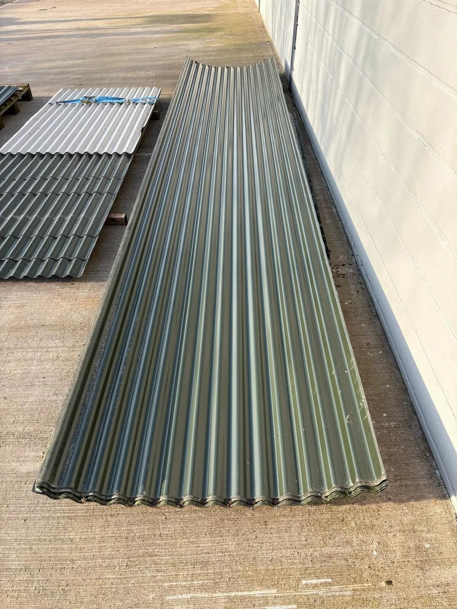 Roof sheeting. Corrugated. - Image 3