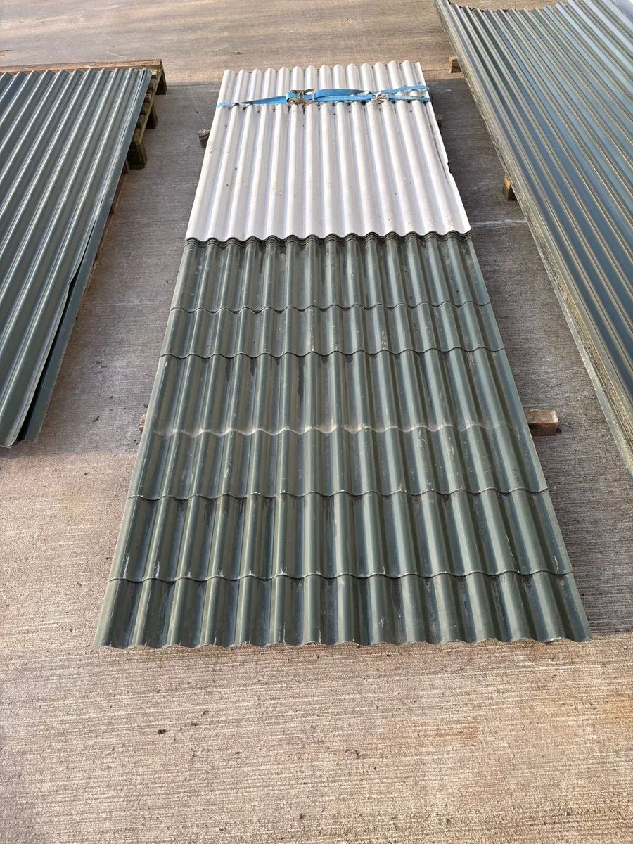 Roof sheeting. Corrugated. - Image 4