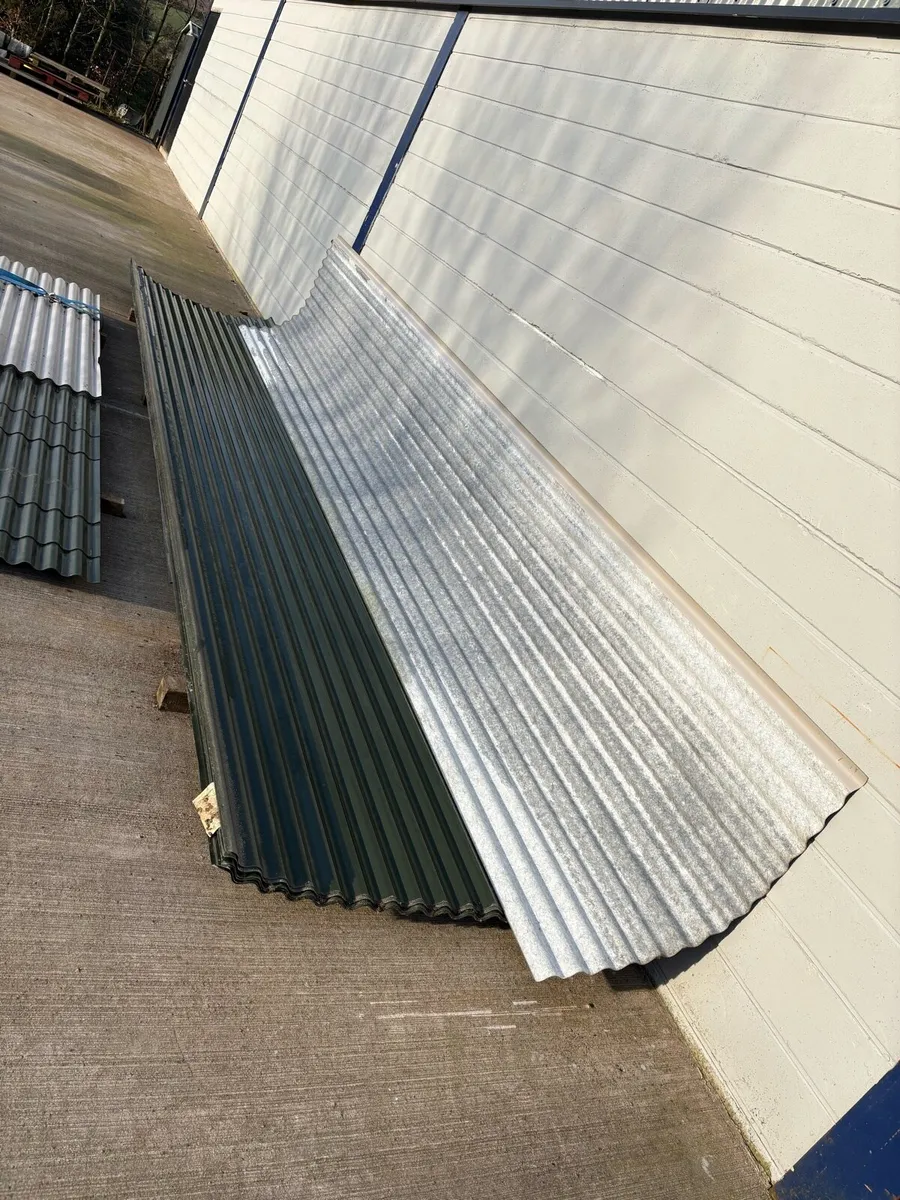 Roof sheeting. Corrugated. - Image 2