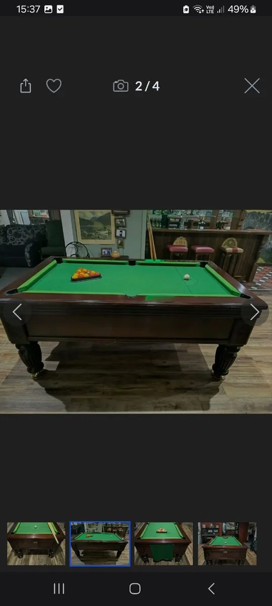 Pool table - Image 1