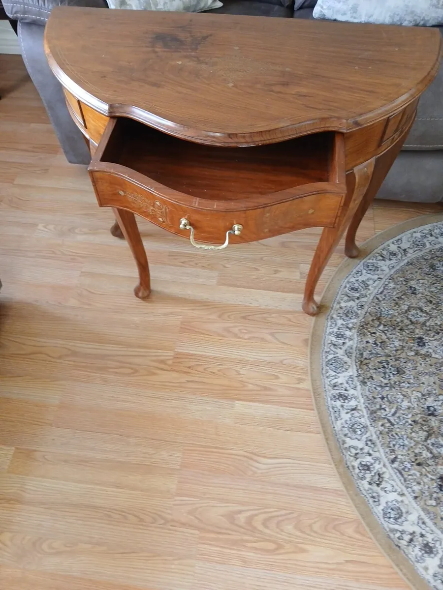 Antique hall table - Image 2