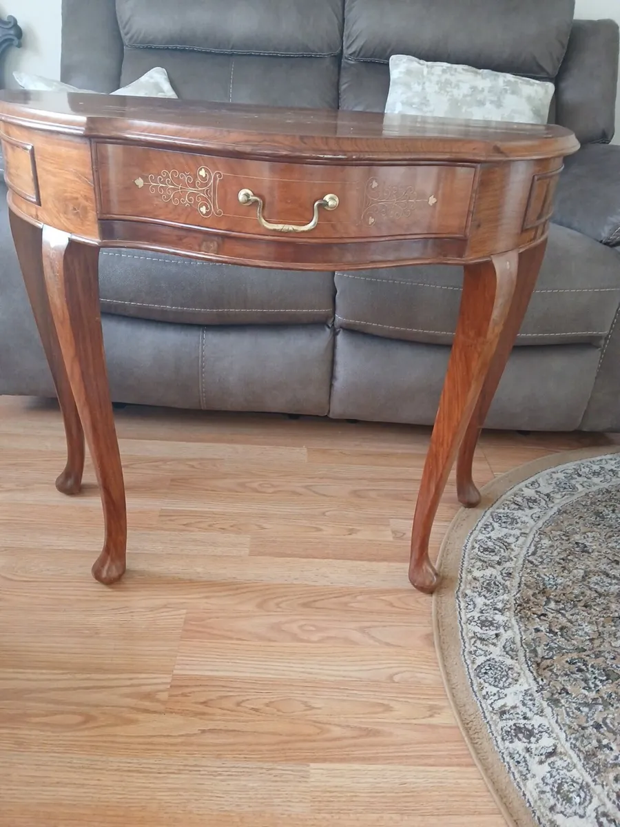 Antique hall table - Image 1
