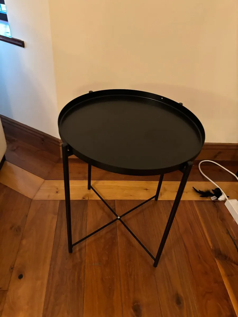 IKEA Tray Table Black (45x53 cm) Excellent Conditi