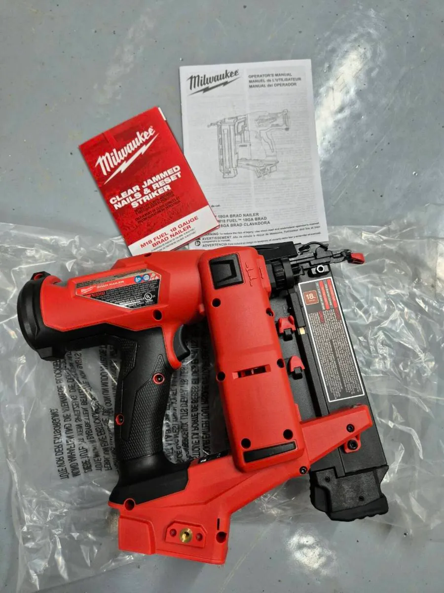 Milwaukee M18 Fuel 18 Gauge 2nd Fix Nail Gun Body - Image 4