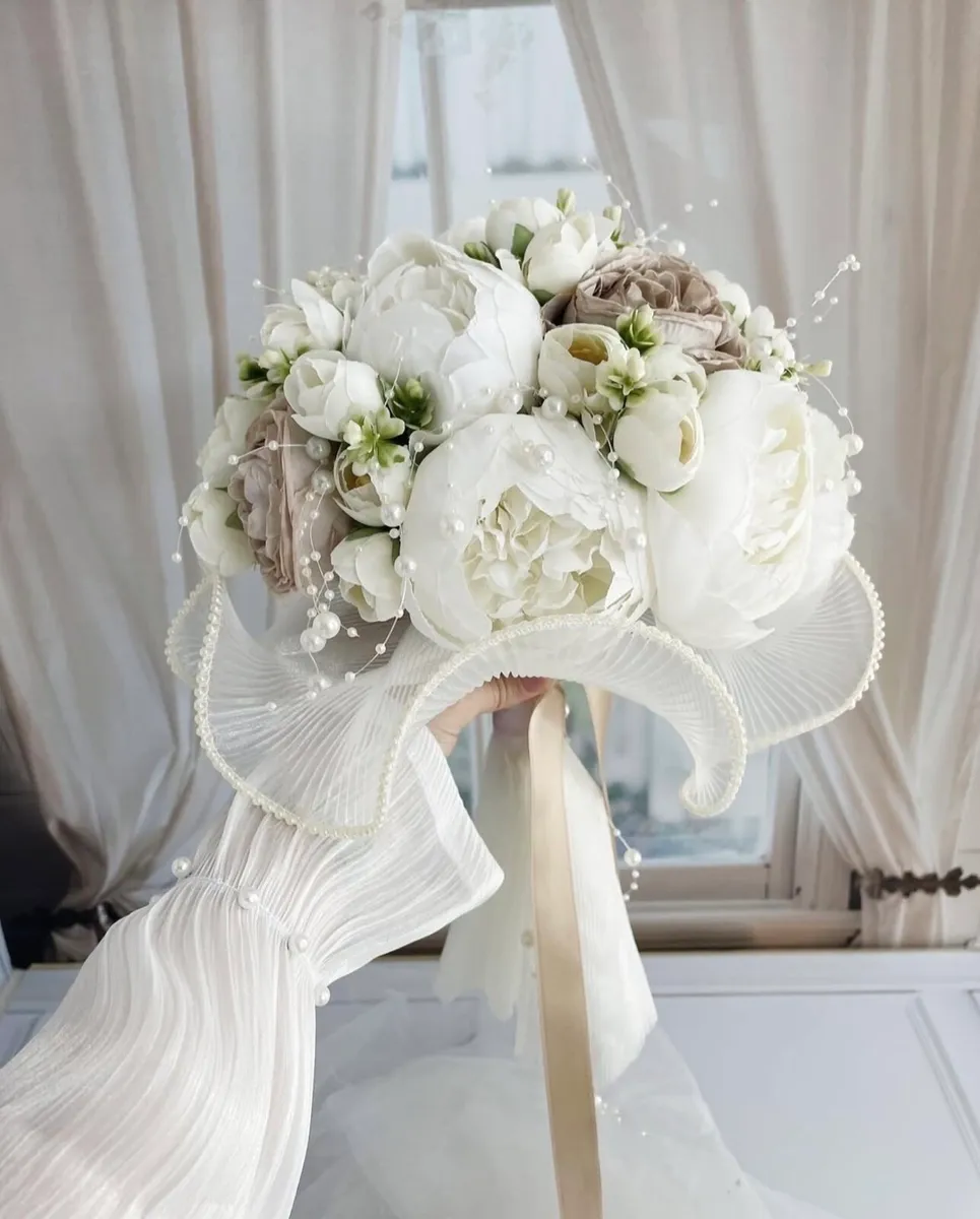 Bridal flower bouquets wedding flowers arr - Image 3
