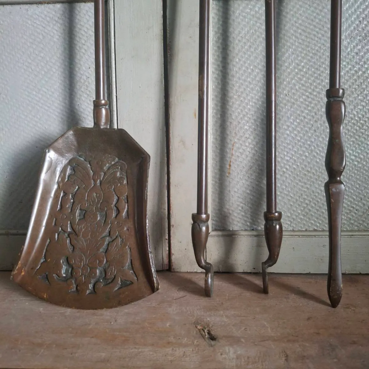Victorian English Fireside Irons - Image 2