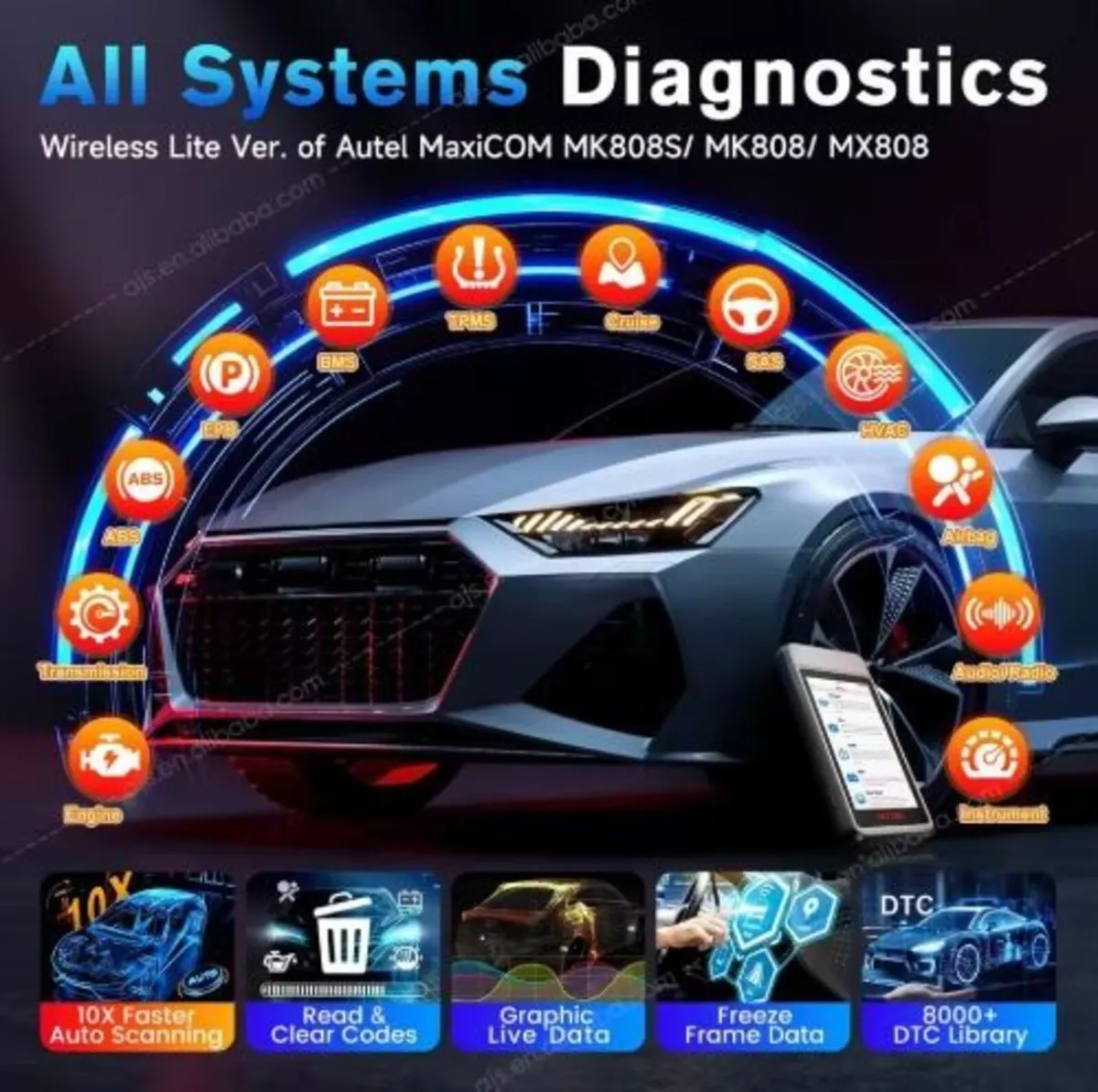 Autel MaxiDiag MD906 PRO Scanner - Image 2