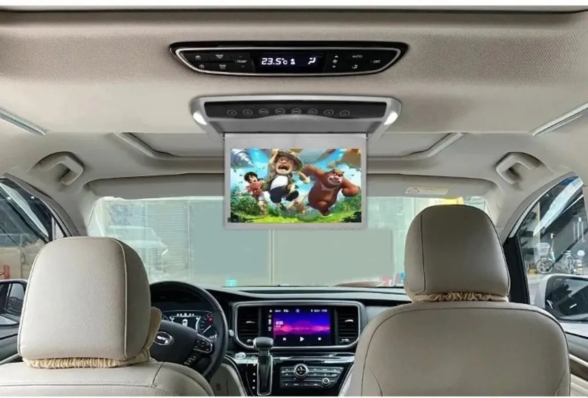 Car 10.1" Flip Roof Monitor MP5 Player - Image 2