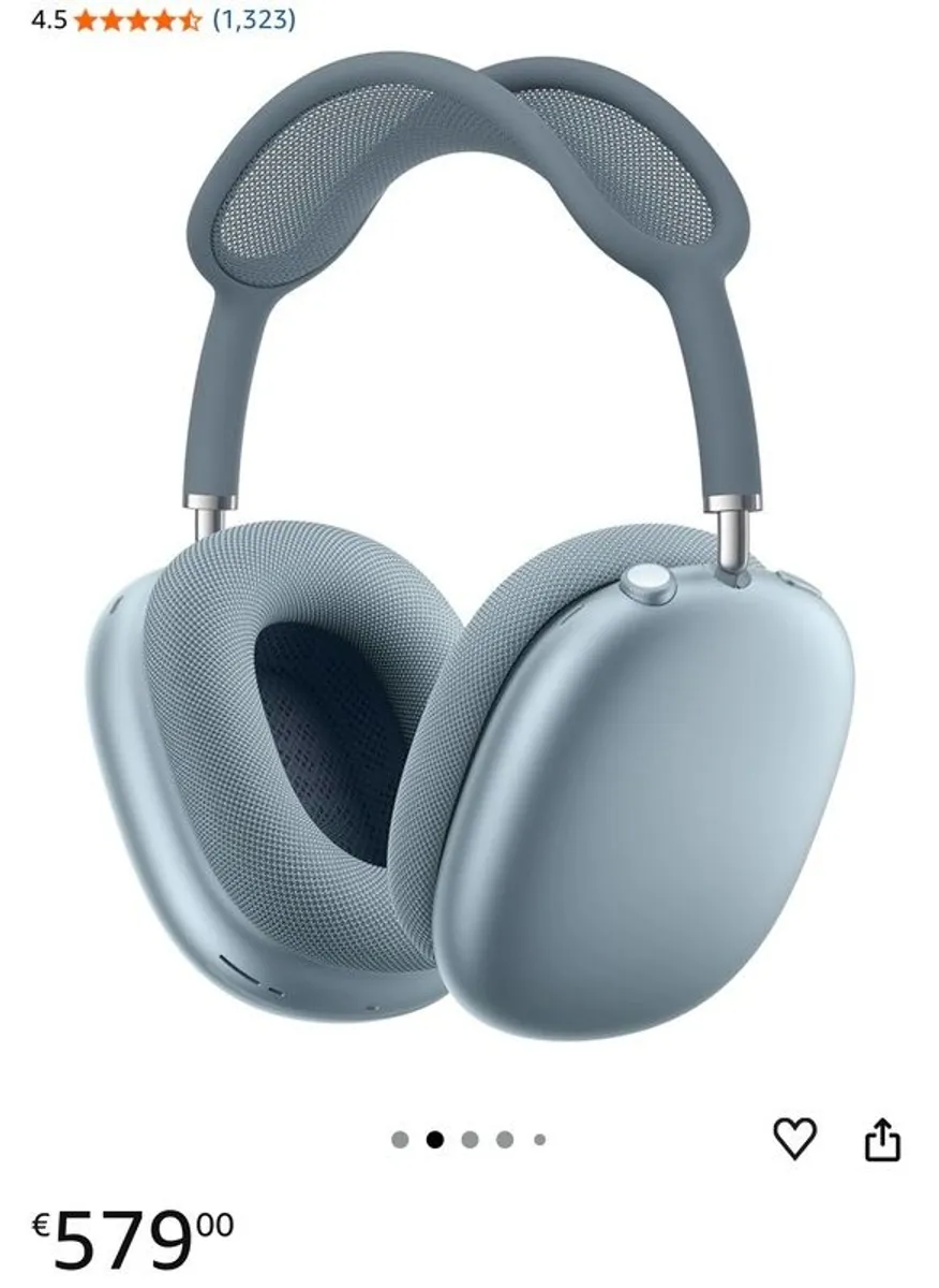 AirPods Max - Genuine, proof of receipt  & Apple Care+ for 2026 - Image 1