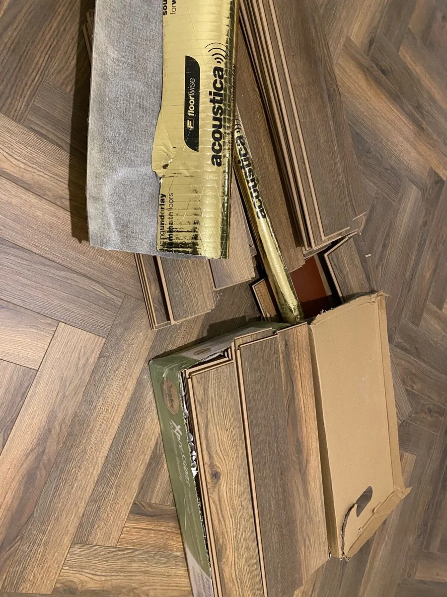 Xpressions Herringbone Tudor Oak - Image 1