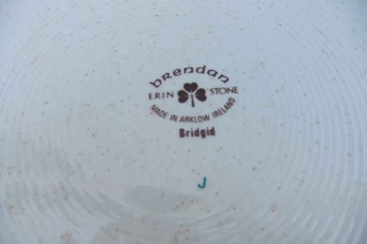 Arklow Pottery Rare Bridgid Pattern Plates x 2 - Image 2
