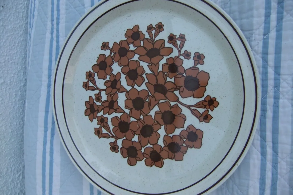 Arklow Pottery Rare Bridgid Pattern Plates x 2 - Image 1