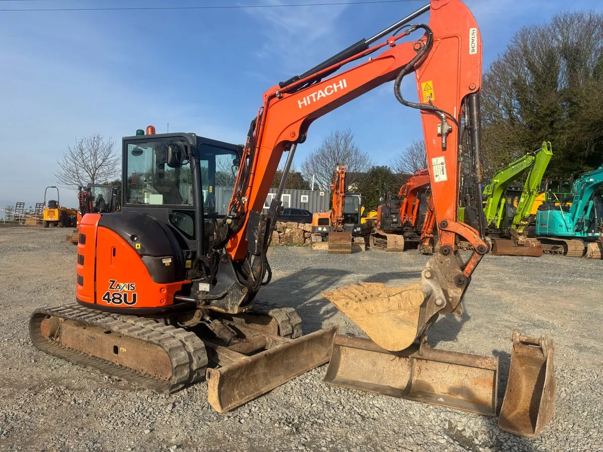 Hitachi not case Doosan jcb cat koubota - Image 2