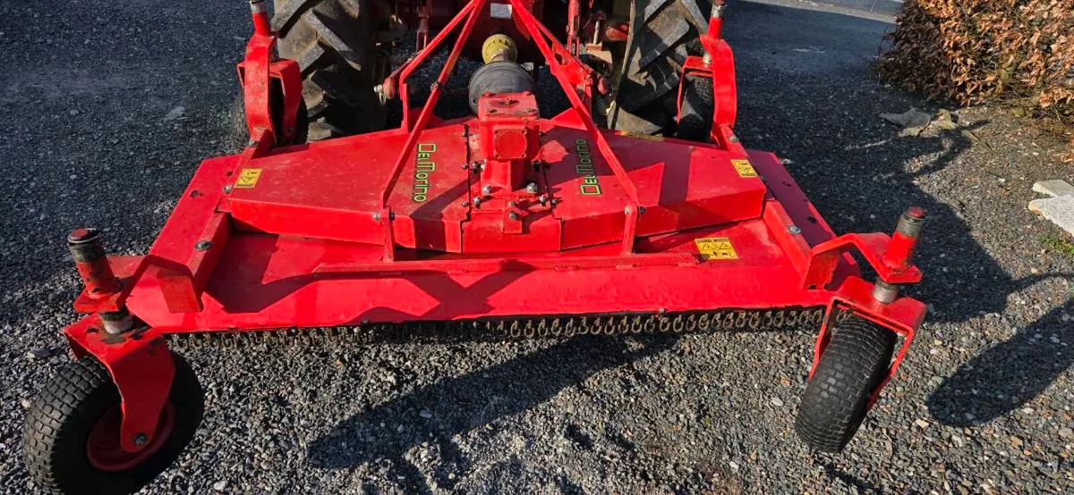 Del Morino finishing mower - Image 1