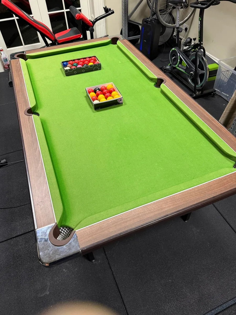Pool/ snooker table - Image 2
