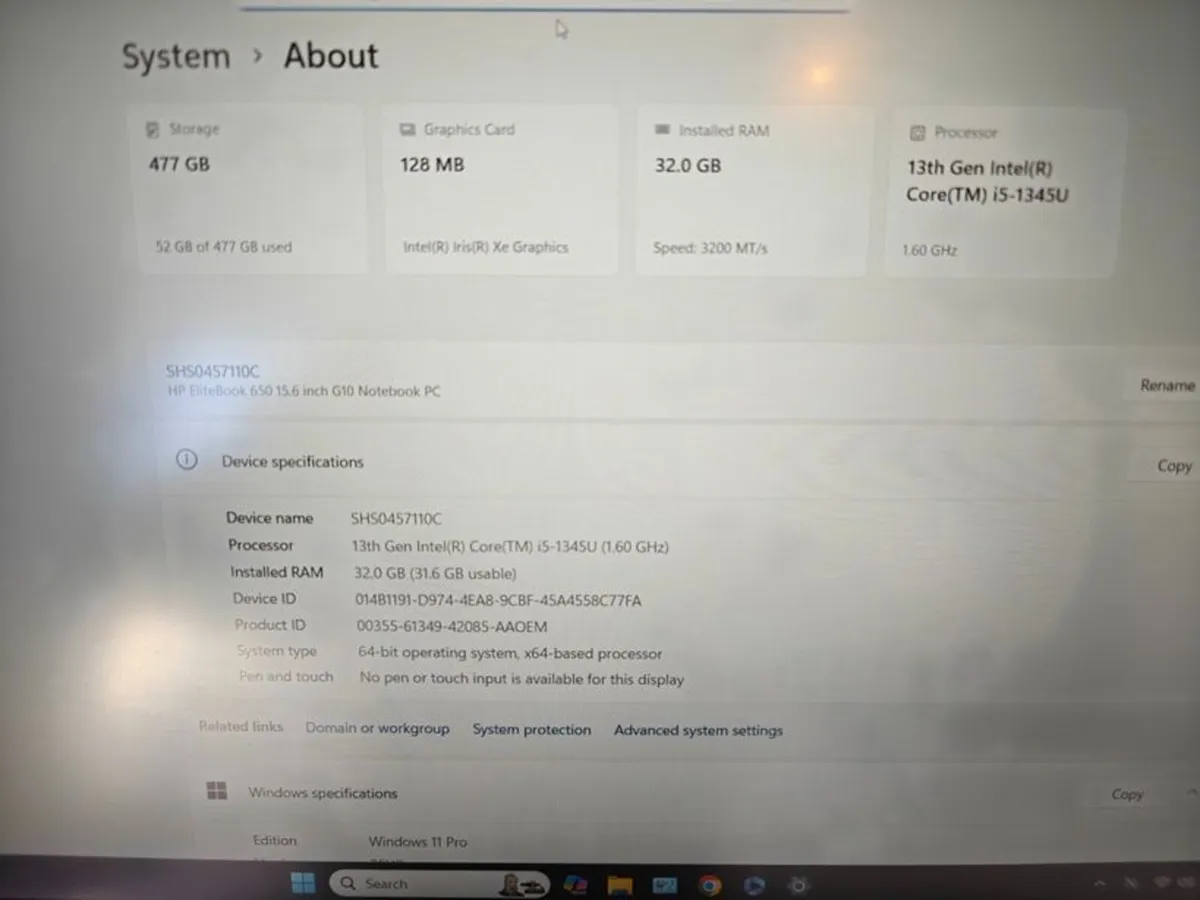 HP Elitebook 650 G10 | i5 (13th gen)| 32GB | 512GB - Image 3