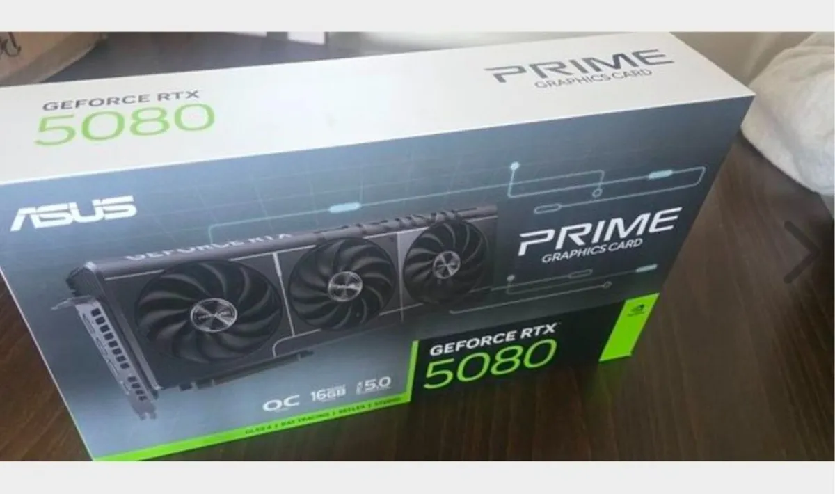 Rtx5080 graphic card brand new sealed  Asus prime - Image 2