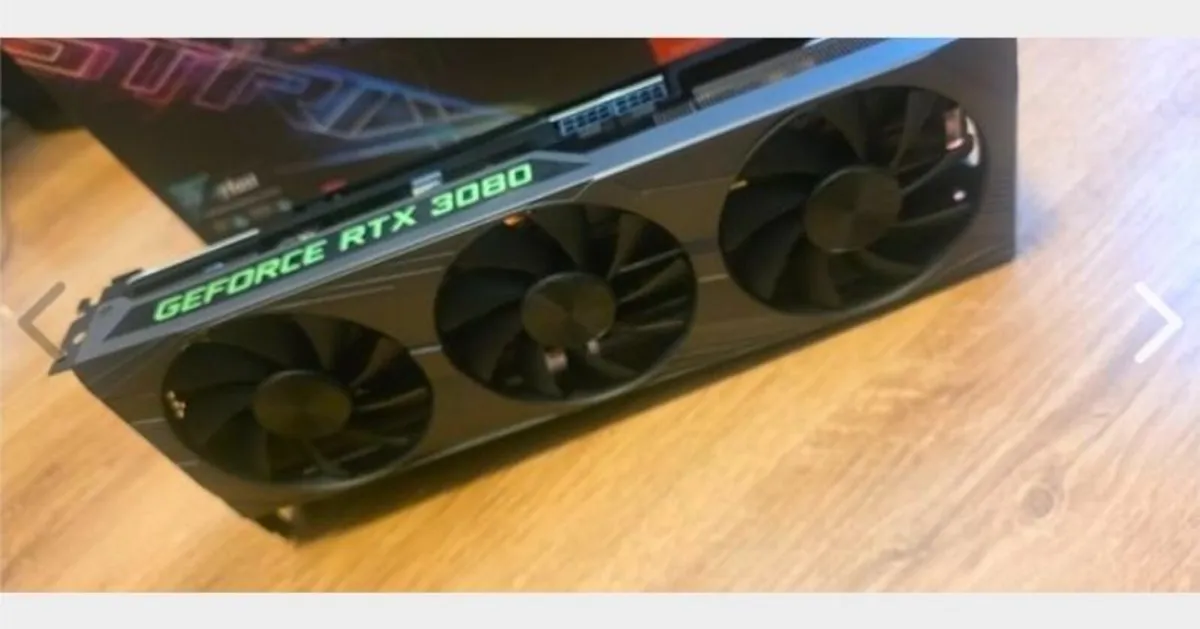 Rtx3080 graphic card 10gb Ddr6 OEM Lenovo 3 fan - Image 3