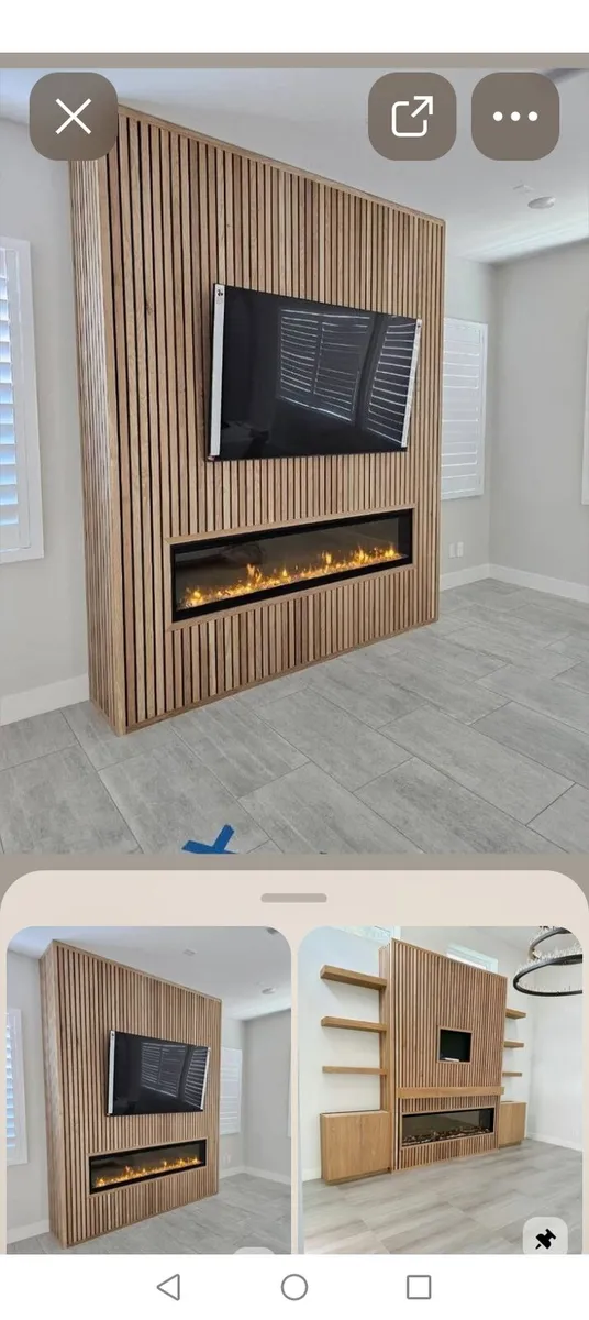 Aqoustic wall /ceiling  wooden panels - Image 4