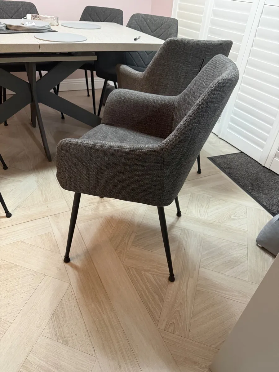 DIning Chairs x 8 - Image 1